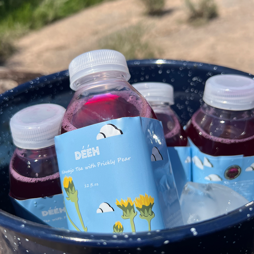 Dééh; Navajo Tea with Prickly Pear